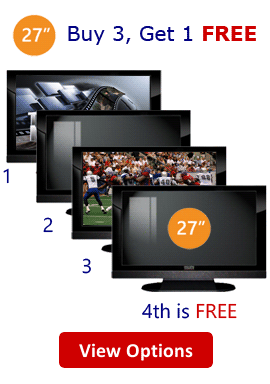 27 Prop TVs Buy 3, Get 1 Free Deals