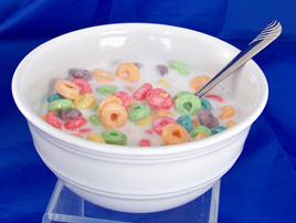 Cereal Bowl--Fruitloops