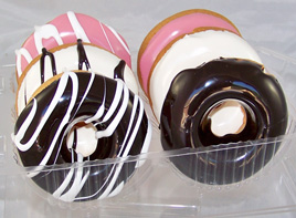 6 Pack of Fake Donuts of Assorted Flavors - Pack A