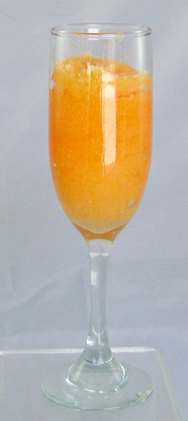 Frozen Peach Bellini