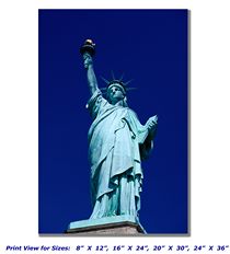 Statue of Liberty on Canvas
