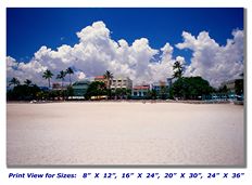 South Beach Miami on Canvas