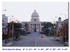 Birmingham Alabama on Canvas