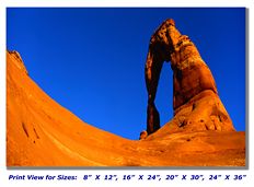 Arches National Park on Canvas