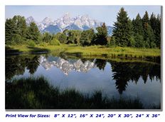 Snake River and the Grand Tetons on Canvas