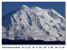 Mt. Rainier on Canvas