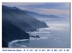 Big Sur Hawaii on Canvas