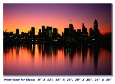 San Diego Sunrise on Canvas