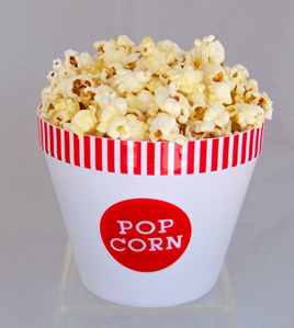 Small Bowl of Popcorn