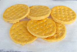 Set of 6 Artificial Water Crackers