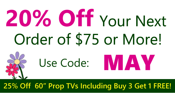 20% Off Your Order OF $75 OR MORE Use Coupon Code SPRING